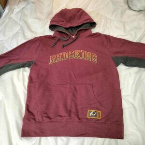 Washington Redskins Medium (M) Embroidered Pullover Hoodie Sweatshirt